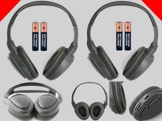 Wireless Kia DVD Headphones  New Headsets (Fits Kia Sedona)