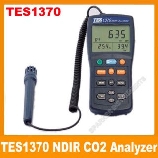   NDIR CO2 Analyzer Temperature Humidity Meter Carbon Dioxide Tester,NEW