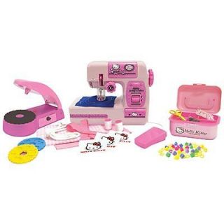 Hello Kitty Sewing Machine & Bead Applicator Activity Set Kit