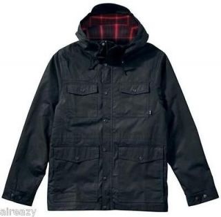 Nike SB Huntsman Rain Resistant Fall Jacket Plaid Flannel Lined 396595 