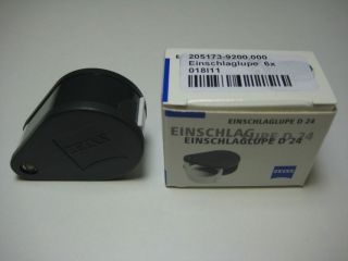 ZEISS D 24 6X GEMOLOGICAL APLANATIC ACHR​OMATIC LOUPE