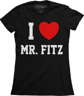 Licensed Pretty Little Liars I Heart Mr. Fitz Junior Tee Shirt