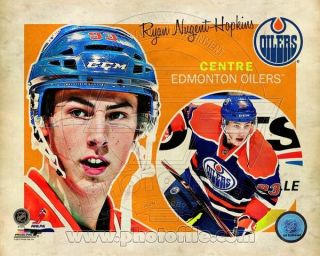Ryan Nugent Hopkins Edmonton Oilers 2012 NHL Composite Photo 