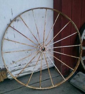 antique wagon wheel in Antiques