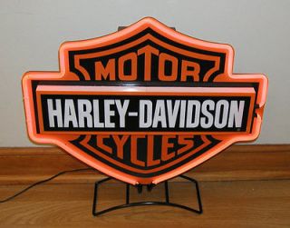 Harley Davidson Motor Cycles Wall Neon Sign