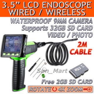   TFT LCD Wireless Inspection Camera Borescope Endoscope scope 2M Cable