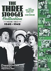 The Three Stooges Collection   Vol. 3 1940 1942 (DVD, 2008, 2 Disc 