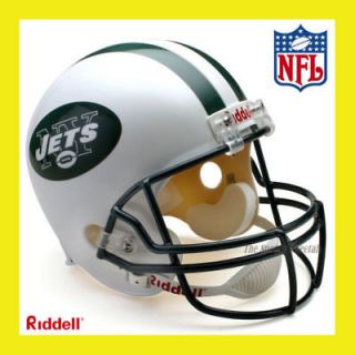 NEW YORK JETS NFL DELUXE REPLICA FULL SIZE FOOTBALL HELMET by RIDDELL