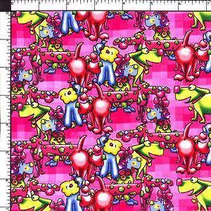   Cool Dogs 100% Cotton Sewing Apparel Quilting Fabric BTY Dog Puppy