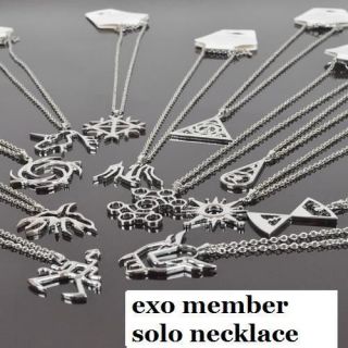   EXO K MAMA FROM PLANET MEMBER NECKLACE KOREA KPOP NEW 