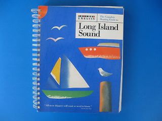 EMBASSSY,THE COMPLETE BOATING GUIDE TO LONG ISLAND SOUND1990,TIDE 
