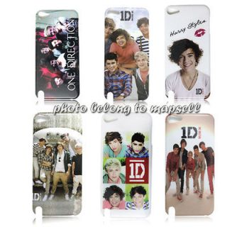   One Direction JUSTIN BIEBER Case for ipod touch 4 Case +ID necklace