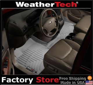 WeatherTech® Over The Hump FloorLiner   Toyota Sienna   2004 2010 