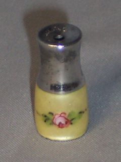   STERLING SILVER GUILLOCHE ENAMEL SMALL CIGARETTE HOLDER WITH FLOWERS