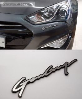 Hyundai Genesis Sedan Coupe Gencoup letter Slim Emblems Emblem