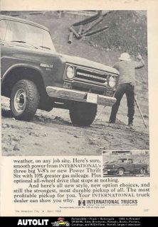 1969 International Pickup Truck Ad