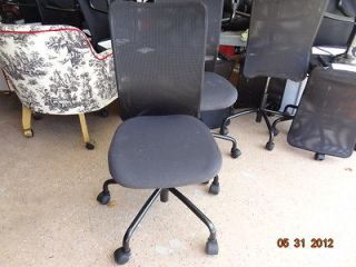 Ikea Modern Swivel Chair Black Home Office Height Adjustable