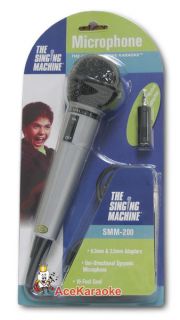 The Singing Machine SMM 200 Dynamic Cable Consumer Microphone