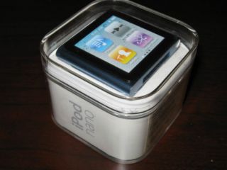 Apple iPod nano 6th Generation Blue 16 GB MC695LL/A Digital Media  