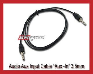 5mm Aux Auxiliary Car Stereo Jack Cord Cable For Ipod Iphone 4 4S 