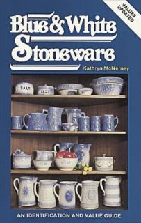   Blue and White Stoneware by Kathryn McNerney 1981, Paperback
