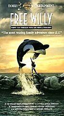 Free Willy (VHS, 1993, Clamshell) Jason James Richter **VERY GOOD