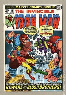 iron man 55 in Bronze Age (1970 83)