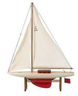 Rascal Pond Yacht, Toy Boat, Sailing ship, 1920s reproduction 
