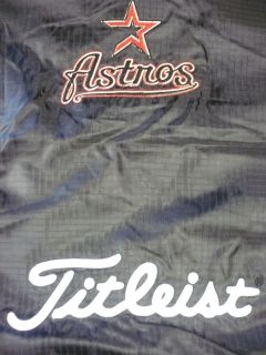 Titleist Houston Astros Custom DriHood Golf Towel Rain Hood NEW Dual 