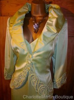 VENI INFANTINO DRESS AND JACKET SIZE 12 MOTHER OF THE BRIDE SIZE 12 