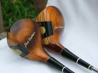   Golf Clubs, MacGregor Jack Nicklaus Golden Bear, Laminated Wood