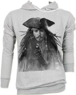 Johnny Depp Jack Sparrow T Hoodie Sweater Jumper S,M,L