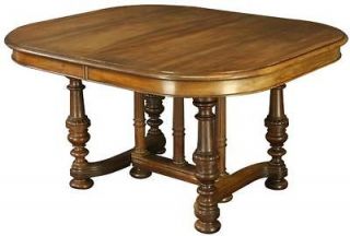 PETITE ANTIQUE FRENCH HENRY II DINING TABLE, SOLID WALNUT, OBLONG 