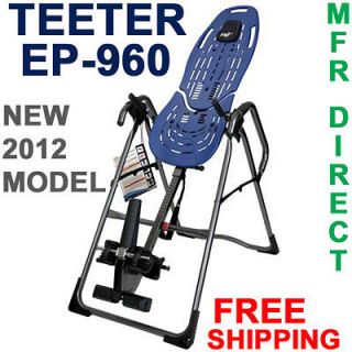 Teeter Hang Ups EP 960 Inversion Table   BRAND NEW MODEL   ComforTrak 