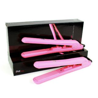 Pack PHI Beauty Pink Hair Straightener Ceramic Tourmaline Pro Flat 