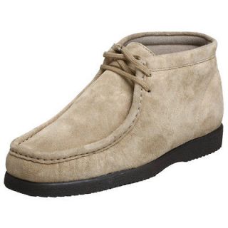 Hush Puppies Mens NEW Bridgeport Wallaby Classic Taupe Tan Shoes 7 