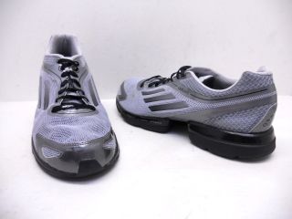 Adidas AdiZero RUSH Mens Running Shoes Silver/Iro/Black Size 12 Used