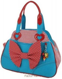 Irregular Choice LOLA Frame Handbag Turquoise Bag ICLOL03 Brand New 