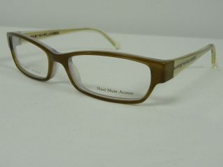   453 0POJ Havana Brown Rectangle Retail $150 Safilo Women Eyeglasses