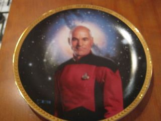 Star Trek Captain Jean Luc Picard Limited Edition Plate The Hamilton 