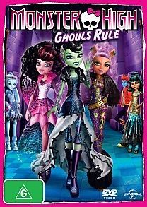 Monster High   Ghouls Rule  DVD (New Sealed) Genuine Aussie R4