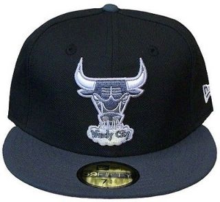 Chicago Bulls hat sz 7 3/8 New Era for Retro 10s PERFECT Match custom 