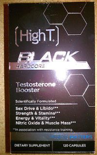 High T Black Testosterone Booster, 120 Caps Free Same Day Shipping 