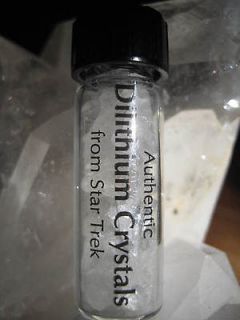 STAR TREK DILITHIUM CRYSTALS.(SHOW USED) FROM PARAMOUNT AUCTION.