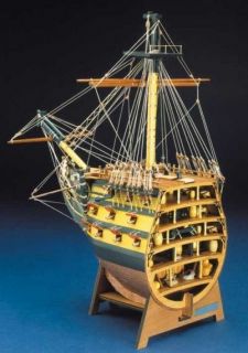 Mantua Panart HMS Victory Bow Section (746) Wooden Ship Kit 178 Scale