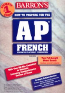   Test AP French by Laila Amiry 1998, Cassette Paperback