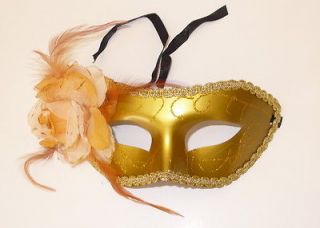 New Flower Feather Venetian Masquerade Costume Party Dance Prom Ball 