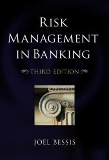 Risk Management in Banking by Joël Bessis 2010, Paperback