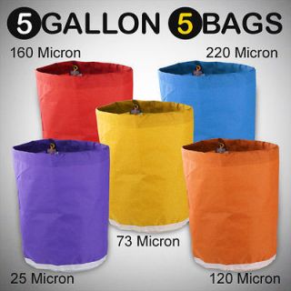 NEW 5 GALLON 5 BUBBLE BAG ICE HERBAL EXTRACTOR KIT 5GAL