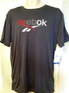 REEBOK PLAY DRY MENS SHIRT STACK VECTOR ASST COLORS AND SIZES NWT